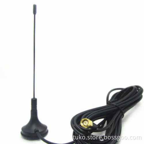 DVB-T antenna with RG174 cable and SMA connector magnetic base